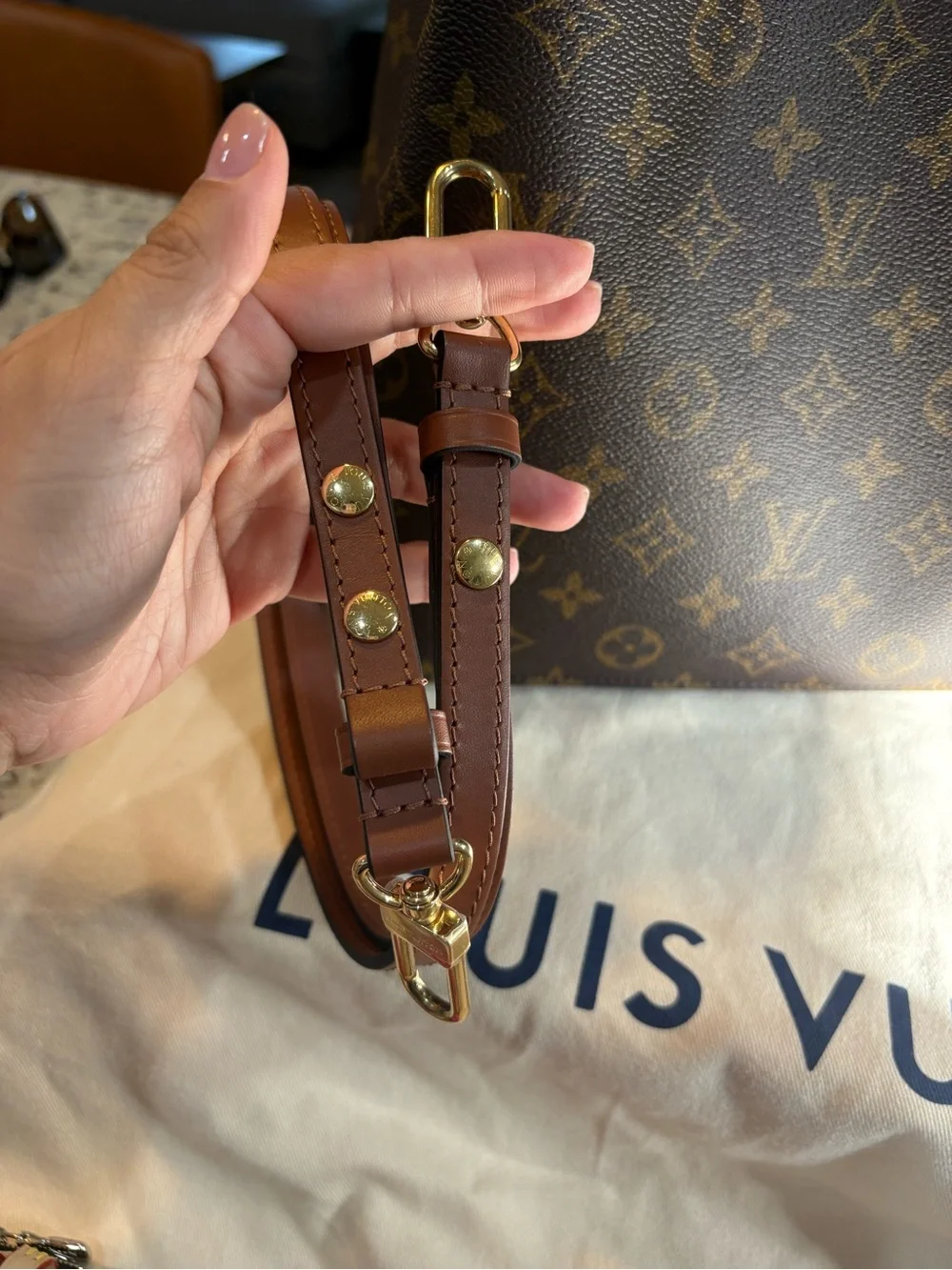 Louis Vuitton Neo Noe MM & Taigarama coin card holder